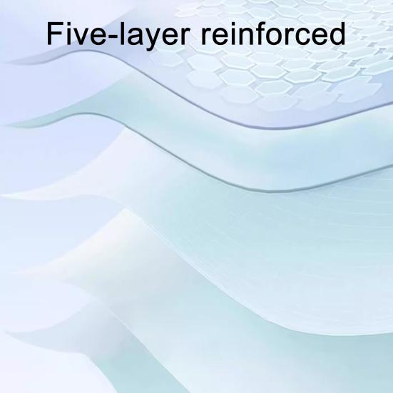 Clear Table Mat Non-Slip PVC Desk Protector Mat Heat Resistant Waterproof Oil Resistance Desk Mat for Vanity Coffee Table Kitchen Counter