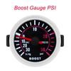 New 52mm Smoke Len Pointer Boost Gauge -1~0~2 BAR Turbo Boost Meter White LED Oil Pressure Tachometer Universal For 12V Auto Car