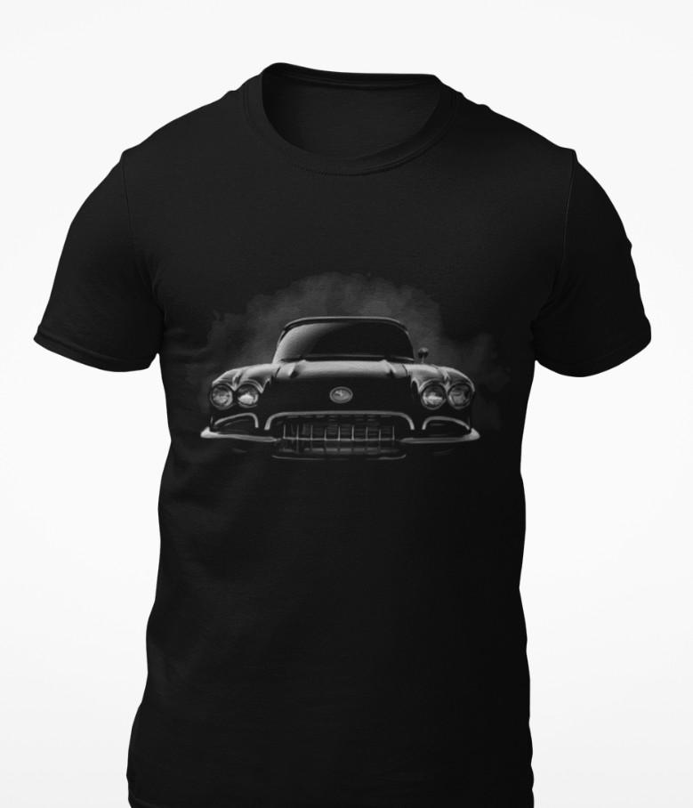 1959 vette C1 Classic Car Short-Sleeve Unisex T-Shirt XL