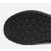 Men's High-top Hiking Boots Casual Sneakers Handmade Leather Shoes 39-46