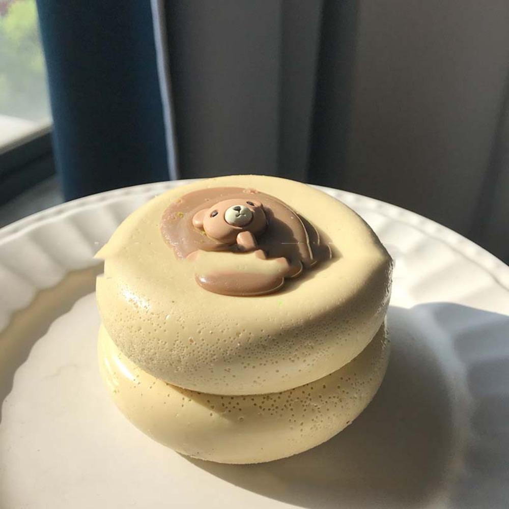 Chocolate Cheese Cake Chocolate Squeeze Toy Simulation Design Slow Rebound Toy Kid Gifts Style D