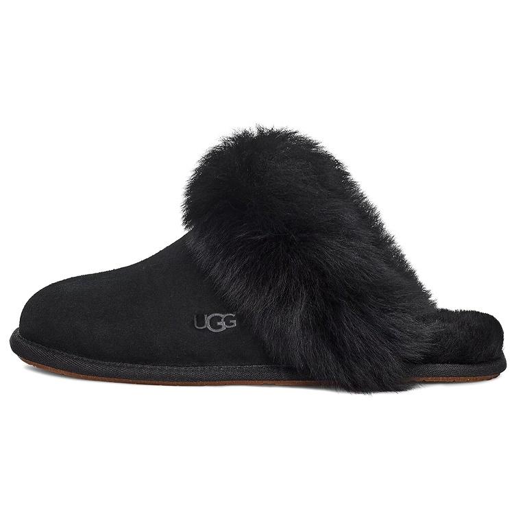(WMNS) UGG Scuff Sis Slipper Black Women s 1122750-BLK EU 37