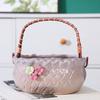 Handmade Rattan Hanging Basket Planter for Succulents and Flowers