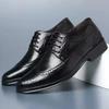 Summer Leather Dress Shoes Men Summer Hollow Out Plus Size Man Business Shoes Wedding Footwear Casual Shoe Male