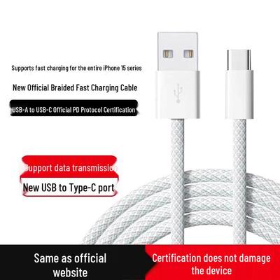 Ātrās uzlādes pīts datu kabelis Huawei un iPhone 15/15 Pro Max ierīcēm (PD 20W)