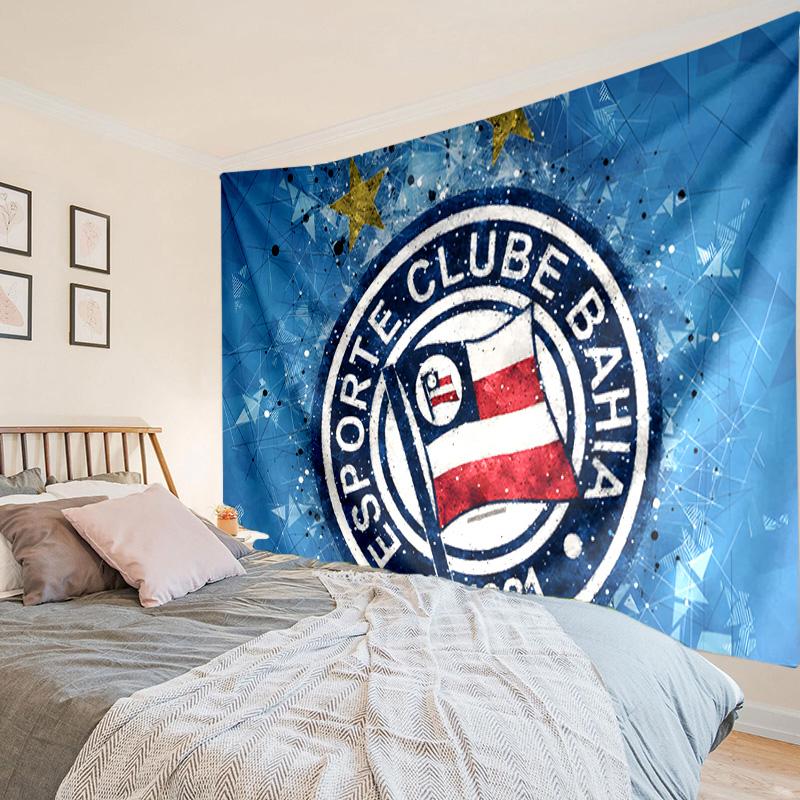 1PC Esporte Clube Bahia Tapestry Hanging for Bedroom,Livingroom, Playroom,Decor Art Room Wall Tapestry Holiday and Birthday Gifts