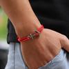 Wikingeranker-Armband für Männer Schiebbar Verstellbar Nautisches Wickel-Seil-Armband Outdoor-Sport Reiten Strand Handzubehör Joias