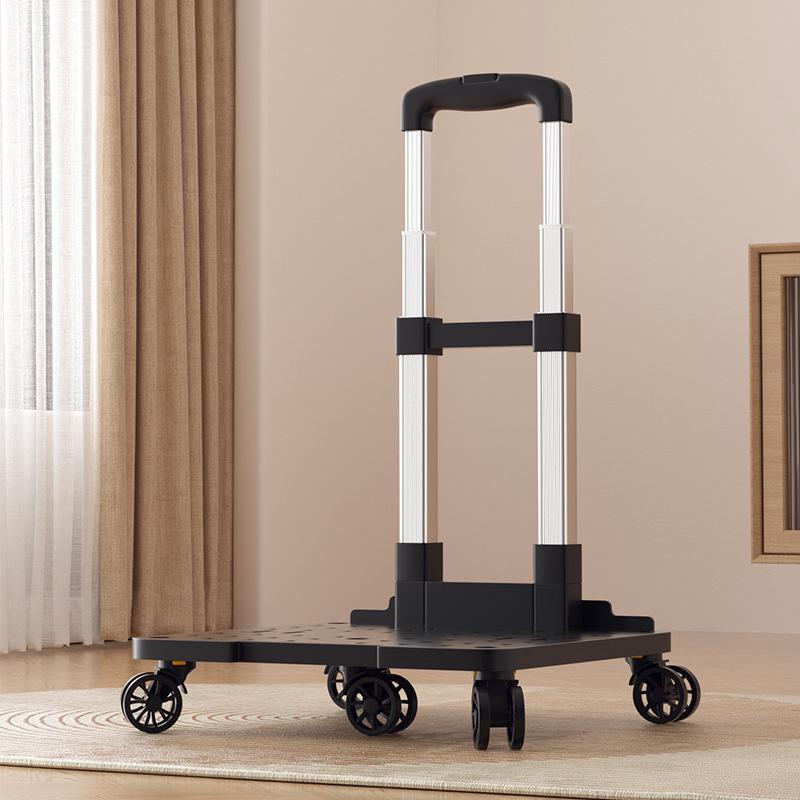 Portable Pet Carrier Trolley: Large Capacity Double Shoulder Bag for Dogs & Cats