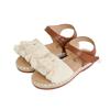 [Babyzzam] Girls' Wedge Toe Sandals White [BB451-10001]