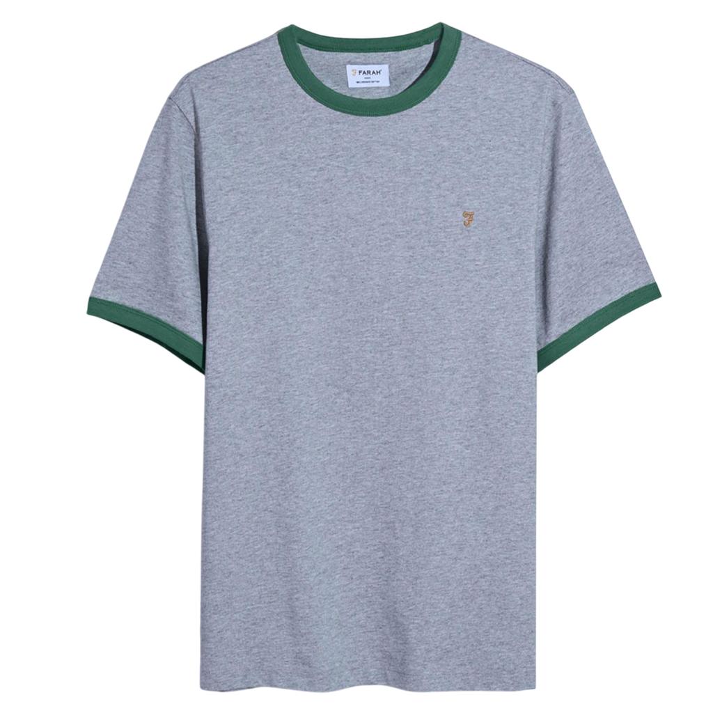 Farah Mens Groves Ringer T-Shirt