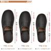 TENOCEE Room Slippers for Indoor Perfect for and Size Shiki Coffee 29 Slippers, Leather-Look Use, Rooms, Offices, Guests, Gifts, Stylish, Unisex,
