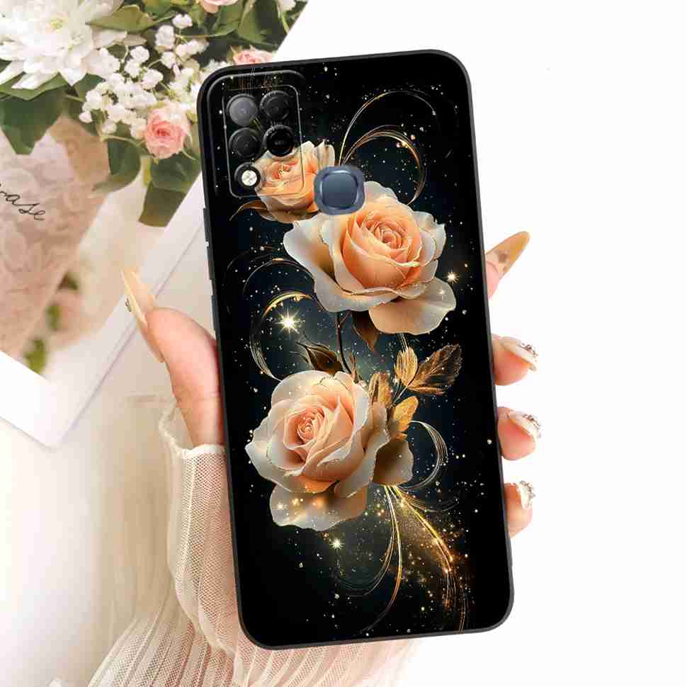Θήκη για Infinix Hot 10s Μοντέρνο Ζωγραφισμένη Πεταλούδα Μαλακή Σιλικόνη Κάλυμμα Κινητού Για Infinix Hot10s Hot 10s X689B X689 Θήκες
