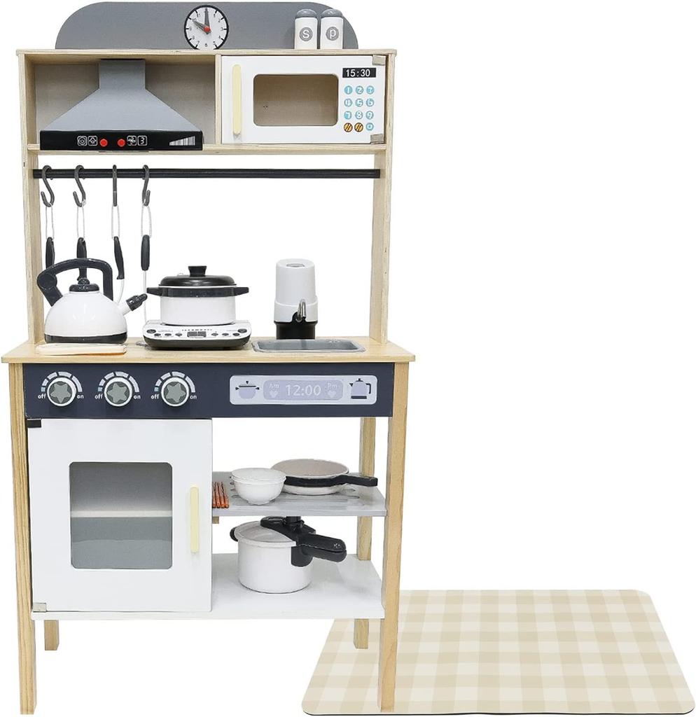 to comply with the Food Sanitation Rocotto Play Assembly Cookware Diatomaceous Earth Mat Play Kitchen Educational IH Mini Play House Toy Single Main