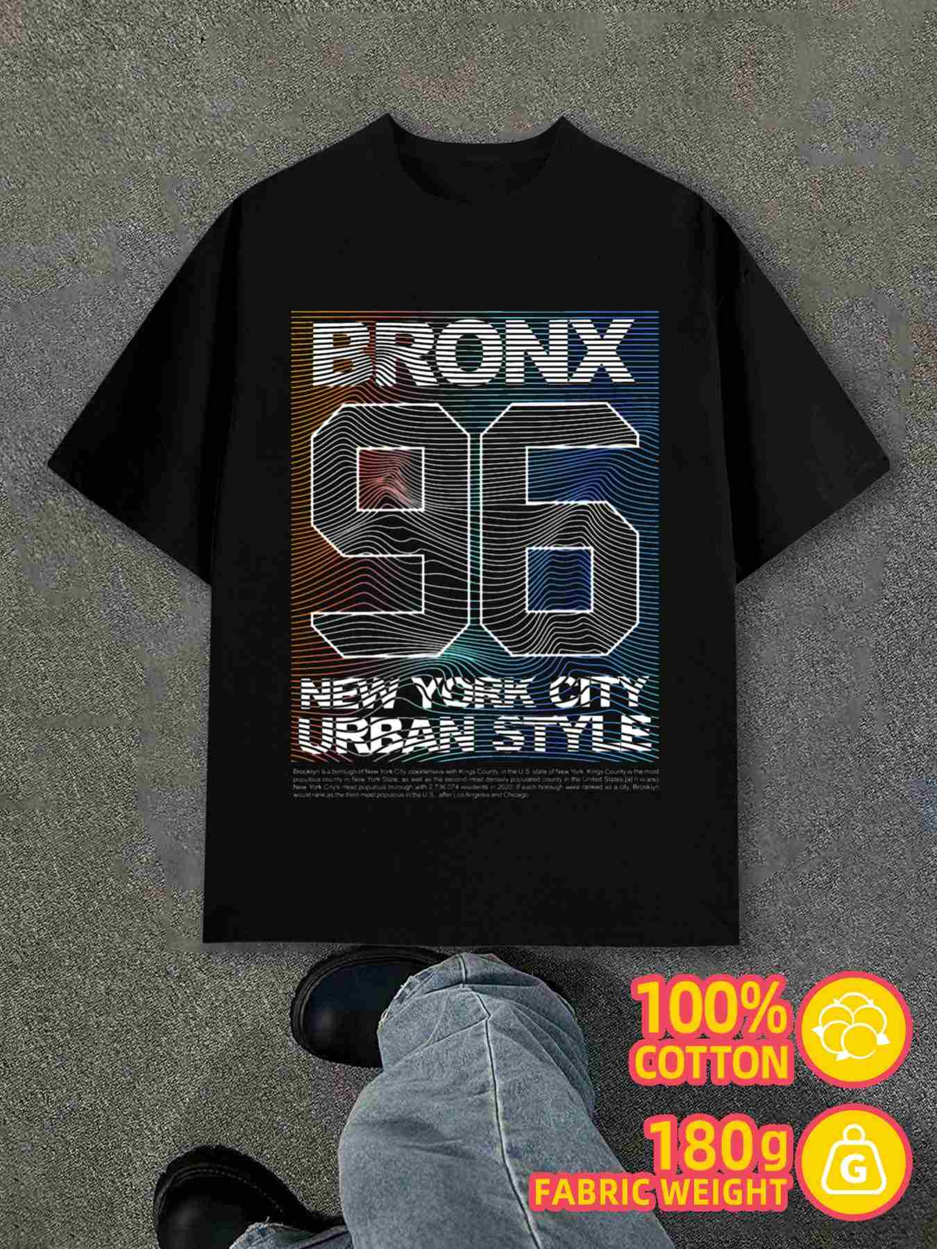 Product Y2K Bronx 96 Nyc Style Black 3XL