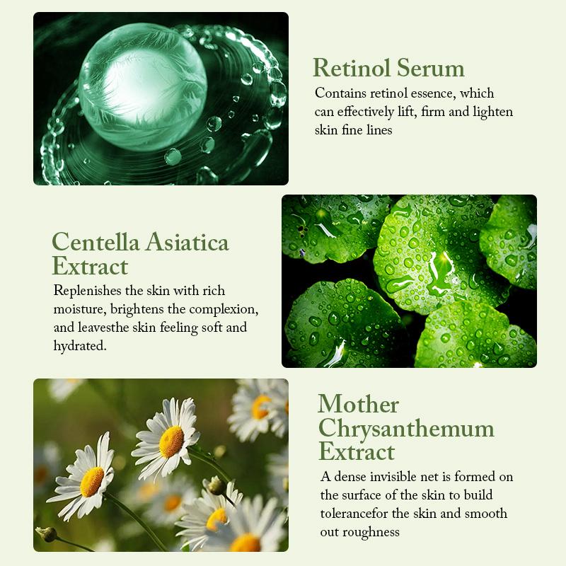 Retinol Wrinkle Face Serum Hyaluronic Acid Pore Shrink Moisturizing Lifting Facial Essence Skin Care Products Beauty