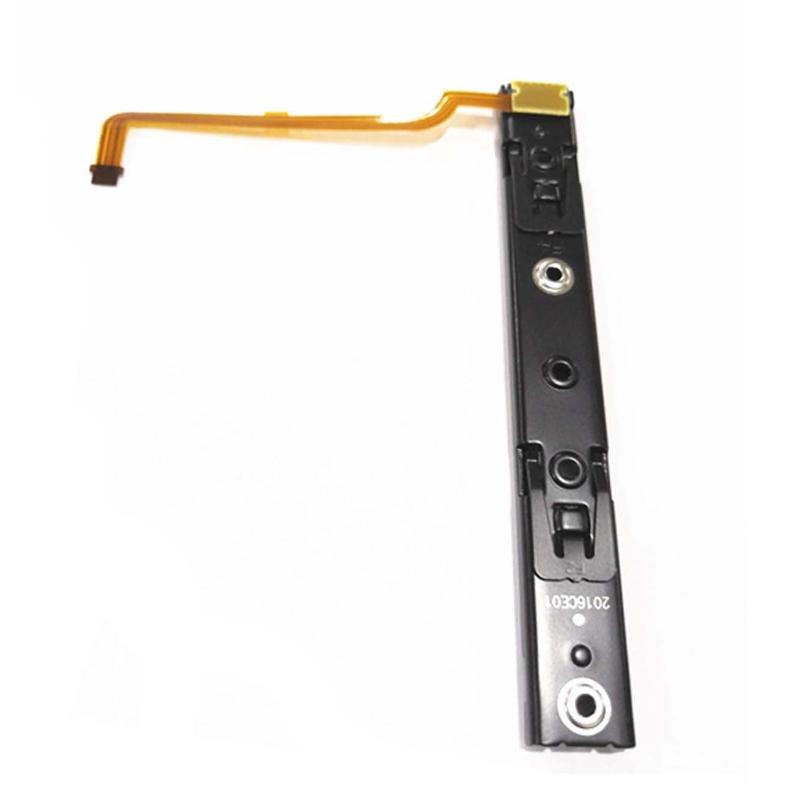 Repair Part Right and Left Slide Rail with Flex Cable Fix Part for Switch Console Rebuild Track Accessory