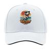 Birthday Boy Dinosaur Sunglasses Retro Sunset Graphic Sandwich Baseball Cap Unisex Women Sun Cap Outdoor Workouts Hat