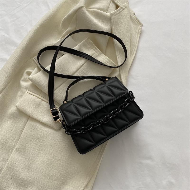 Trendige Street Style Crossbody-Tasche für Damen Frühjahrsmode 2023 Umhängetasche aus PU-Leder