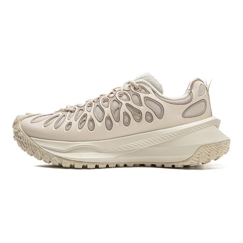 Li-Ning Youxia Unisex Cushioned Low Top Running Shoes Beige AZGV087-2 38