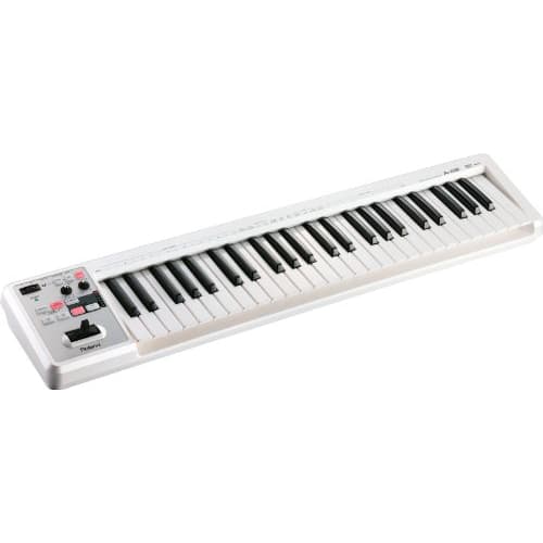 Roland A-49 WH MIDI Keyboard Controller, 49-Key Synth Keyboard for DAW and Music Production, with D-BEAM, White