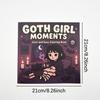 GOTEGIRL Gothic Girl Malbuch mit Stickern, 20 Seiten