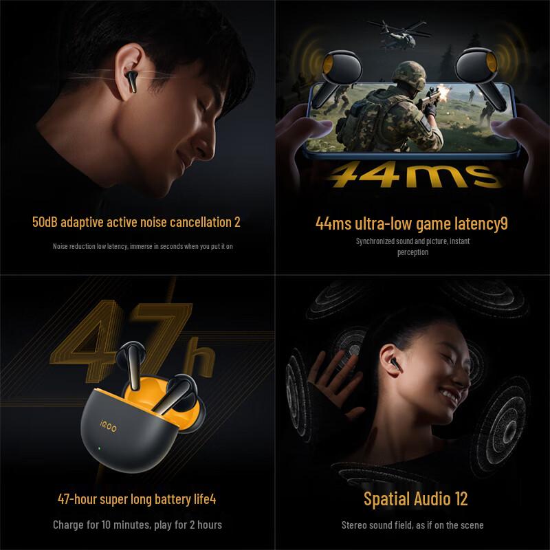 Vivo iQOO TWS Air3 Pro Wireless Earbuds