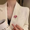 Lotus Flower Enamel Pin Women'S Pins And Brooches Fashion Brooch Weddings Bouquet Clothes Jewelry Accessories Gift For Women