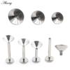 Alisouy 1 Stück G23 Titan Trichter Schraubgewinde Ohr Tragus Helix Bar Labret Lippenring Knorpel Ohrstecker Piercing Körperschmuck