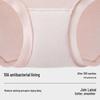 Bananain 505A Women's 7A Antibacterial Color-block Modal Mid-waist Briefs (3-Pack)