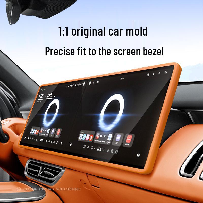 Deep Blue S09 Car Center Console Screen Protector Frame