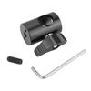 Pipe Clamp Converters with 1/4inch Hole to 16mm Tube Adapters Easy Installation for Mechanical Engineering Projects and Home Use