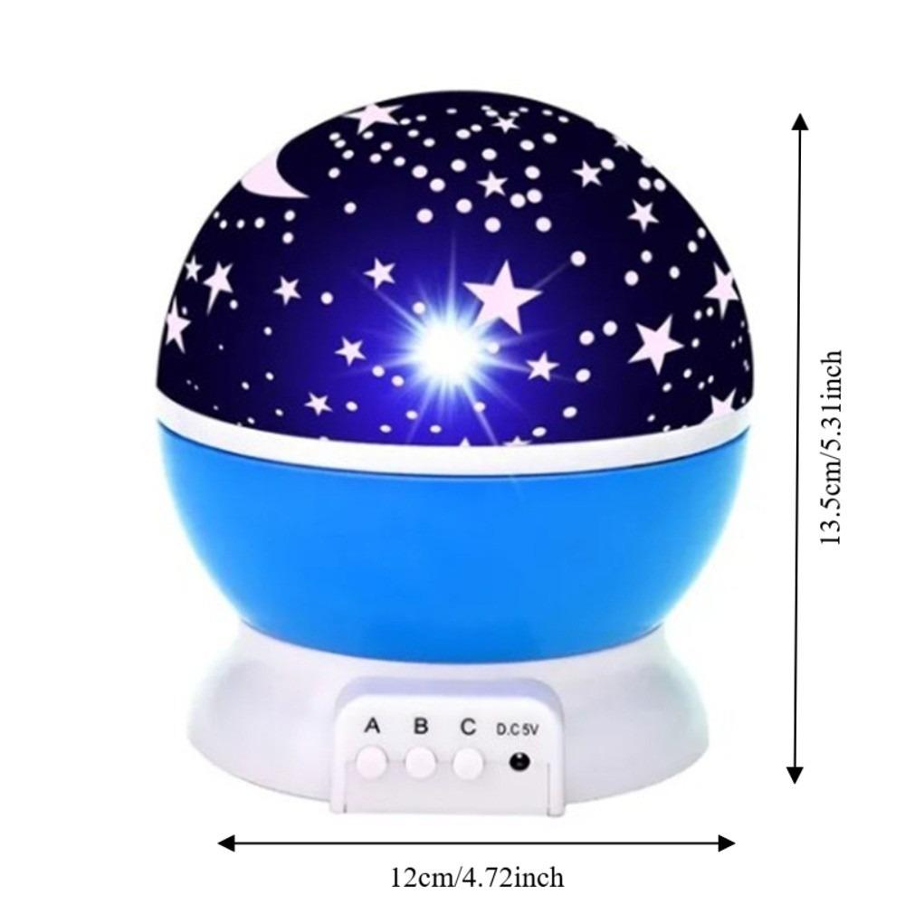 Colorful Star Projector Night Light 12 Light Color Star Night Light Star Projector Photography синий