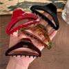 French High Quality Acetate Hollow Hair Claws For Women Girls Sweet Retro Shark Jaw Claw Clip Fashion Hair Ornament Accessories