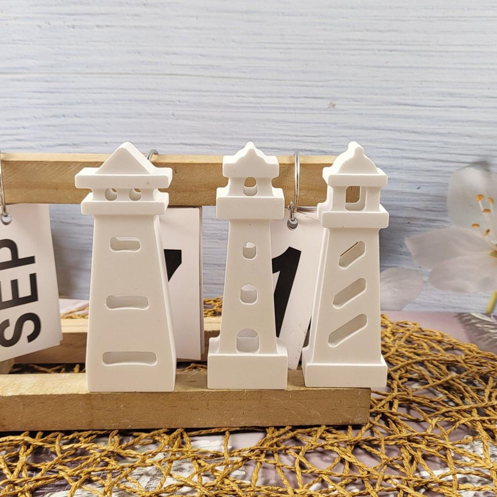 Flexible Sturdy Silicone Mould To Easily Craft Supplies Lighthouse Decoration Accessory for Any Ages Home Ornament