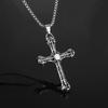 Powerful Men's Necklace, Trendy and Fashionable Titanium Steel Lion Column Pendant, Titanium Steel