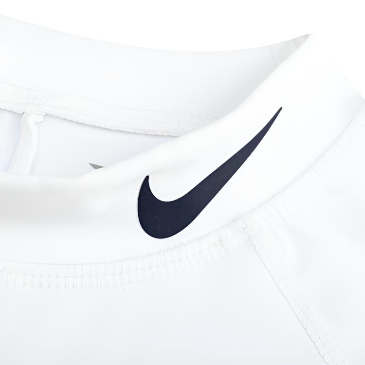 Nike T-Shirt Round Neck Reflective Logo Comfortable Long Sleeve Kids tops Pure-White NY2412084GS-003