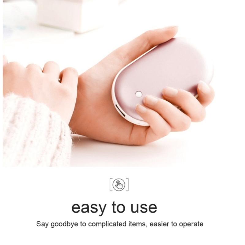 Mini Hand Warmer Artifact 3 Heating Modes 2 in 1 Portable Pocket Heater Fast Heating Multi-purpose for Winter
