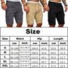 Men Shorts Summer Gym Sport Running Workout Cargo Pants Jogger Trousers Training