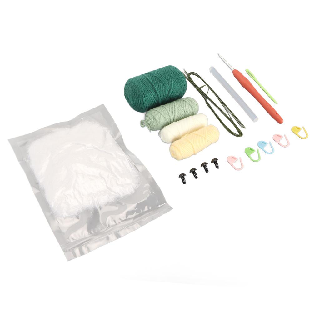 Kits de Animales de Ganchillo de Búho para Principiantes con Lana Ganchillo Relleno DIY Aprende a Hacer Ganchillo