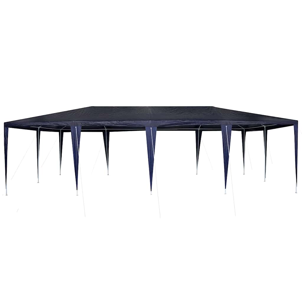 Party Tent Blue 800 X 400 X 266 Cm Polyethylene and Steel