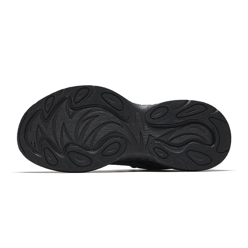 Anta Meteor 4 All Black Thick Sole Wear Resistant Dad Shoes Low Top Casual Shoes Men sneakers 112638851-3