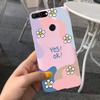Cute Cartoon Phone Case For Honor 9 Lite LLD-L21 Candy Color Soft Silicone Back Cover For Honor 9 STF-L09 Funda Honor9 9Lite