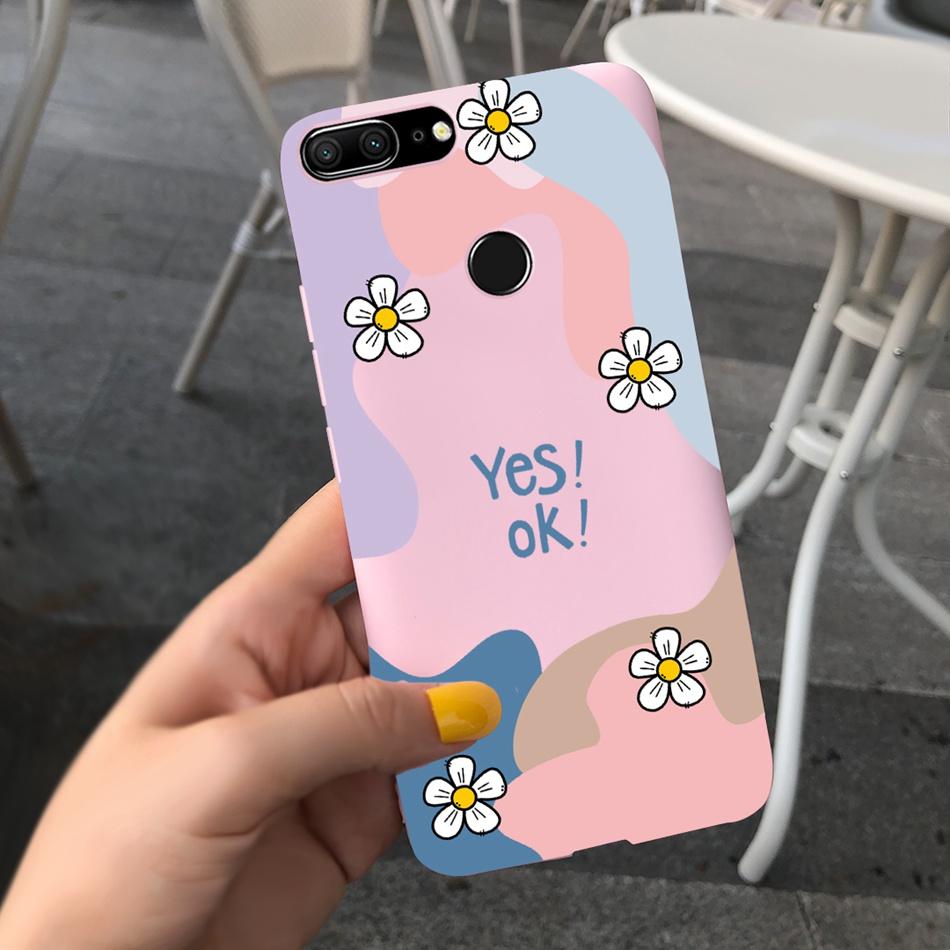 Cute Cartoon Phone Case For Honor 9 Lite LLD-L21 Candy Color Soft Silicone Back Cover For Honor 9 STF-L09 Funda Honor9 9Lite