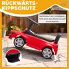 Official Mercedes-Benz Ride On Car, Foot To Floor Sliding Walker with Horn, Engine Sounds and Under-Seat Storage, Red