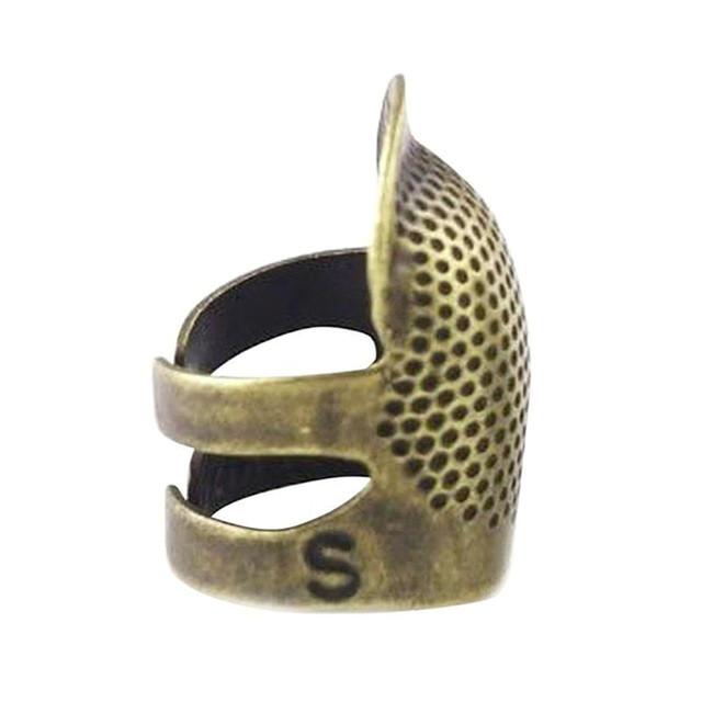 Retro Finger Protector Antique Thimble Ring Handworking Needle Thimble Needles Craft DIY Household Sewing Tools Accessories
