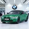 1:32 BMW M4 IM G82 Supercar modello di auto in lega con luce sonora tirata indietro collezione regalo per bambini modello di giocattolo pressofuso
