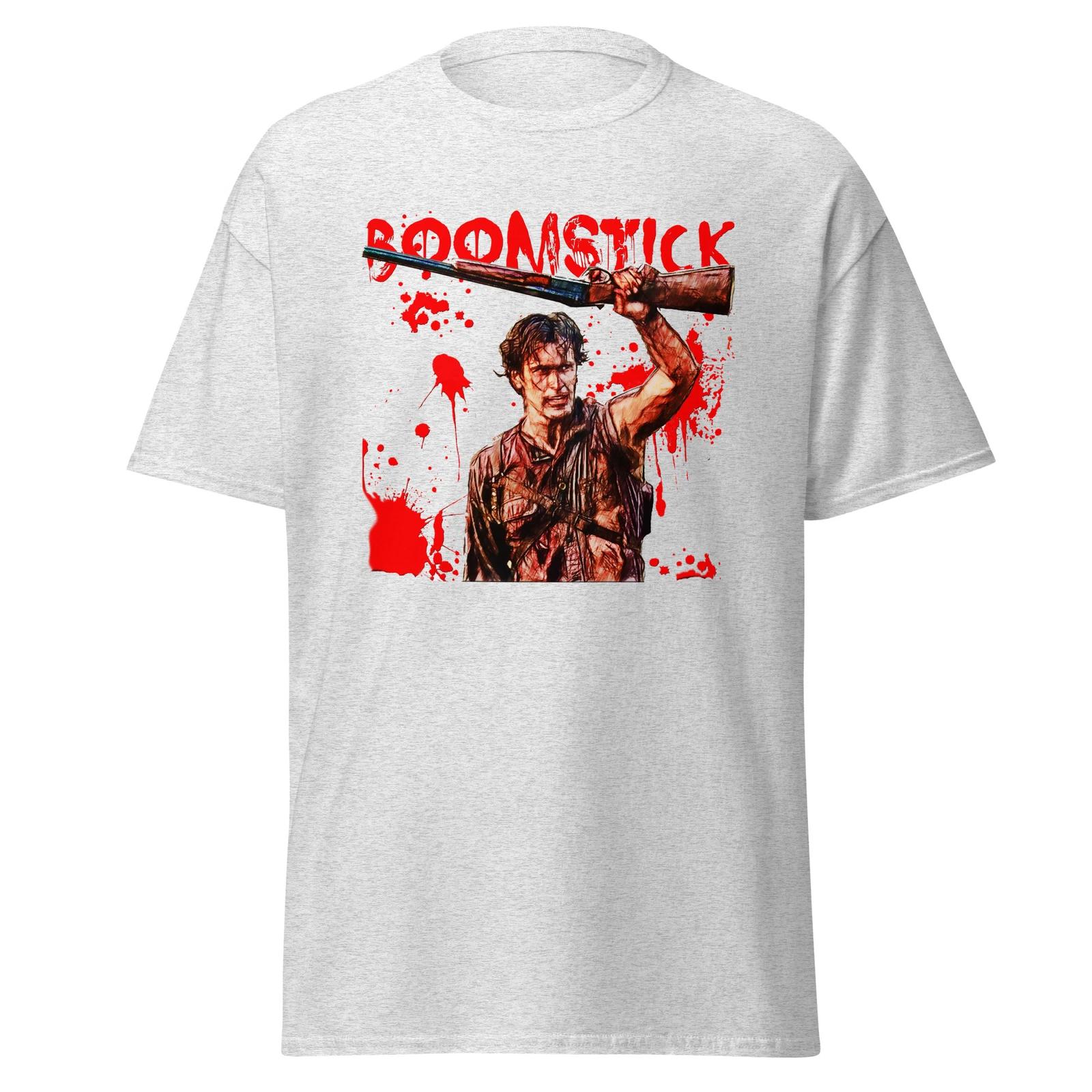 Men s and Women s T-shirts Boomstick T-Shirt - Men s/Women s Horror Tee - evil dead 80s horror XXXXL