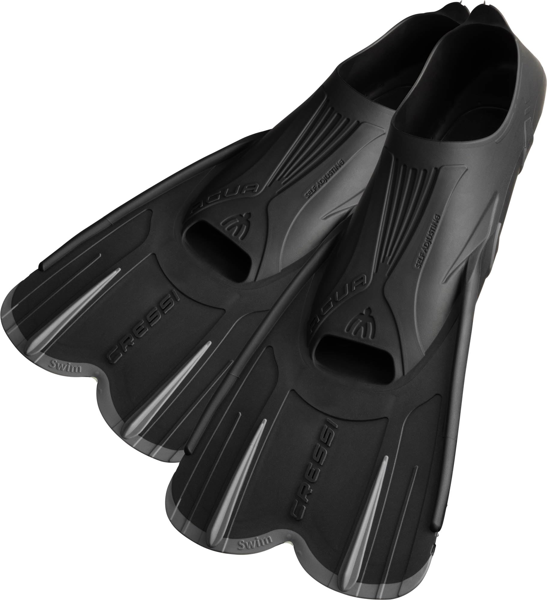 

Cressi Agua Short Fins Ласты для дайвинга, снорклинга, плавания Импорт из Черный/Серебристый 35/36 [Официальный Япония]
