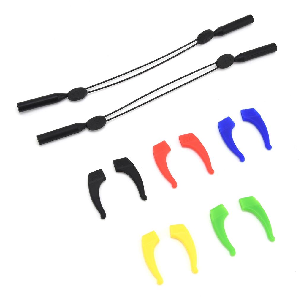Silicone Glasses Straps Universal AntiSlip Sunglasses Ear Hooks Holder for Children Adults