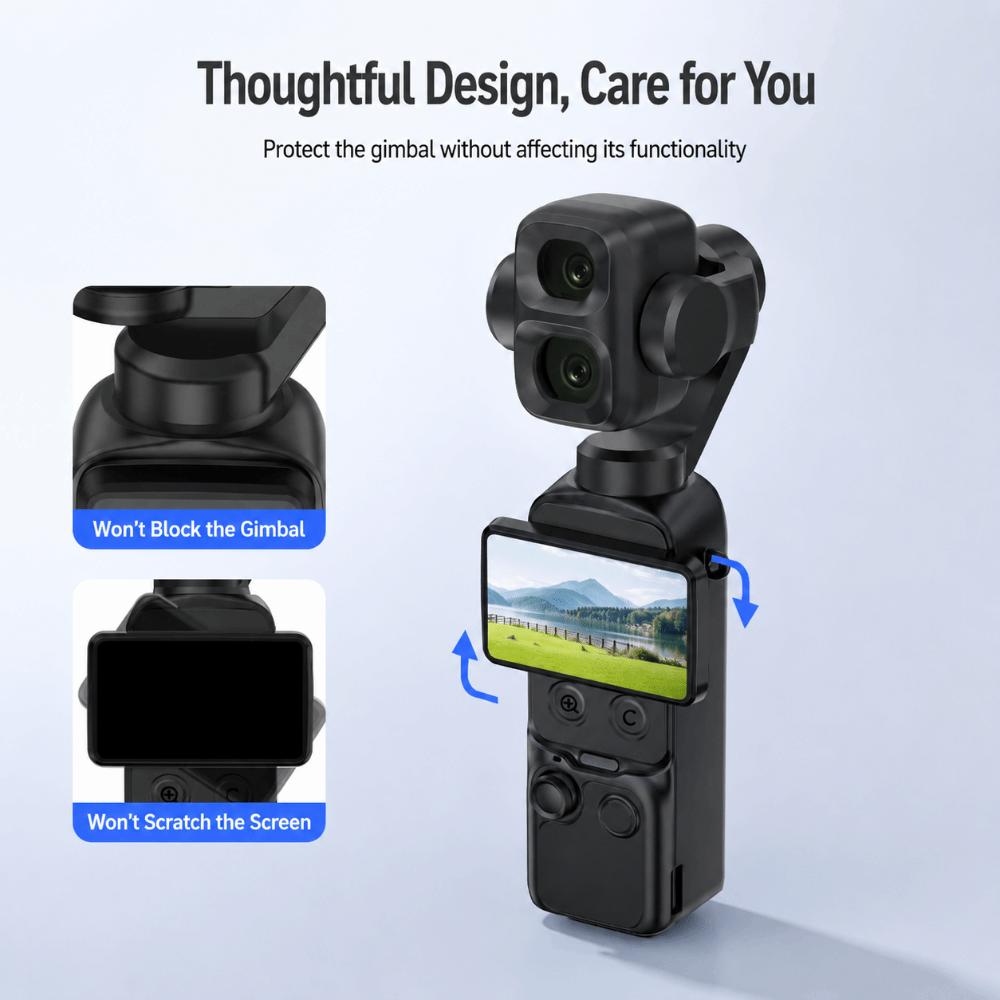 Full Protection Screen Protector Lens Cover for DJI Osmo Pocket 4P Gimbal Camera Accessories